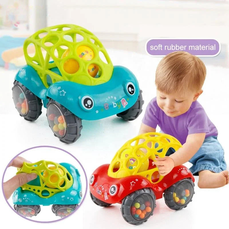 Ball Car™ - Samochód grzechotka - Autko gryzak dla dzieci