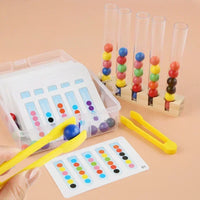 Thumbnail for Tube Clip Beads™ - Gra logiczna kolorowe kulki - Zabawka edukacyjna