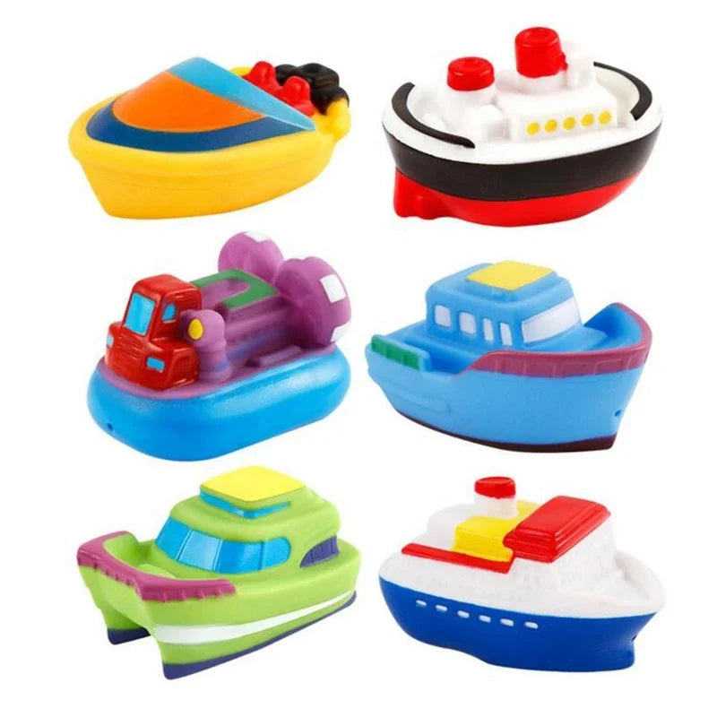 Bath Boat Set™ – Zabawa w kąpieli - łódki z zabawkami
