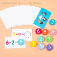 Thumbnail for Math Tokens™ - Karty matematyczne dla dzieci - Zabawka edukacyjna