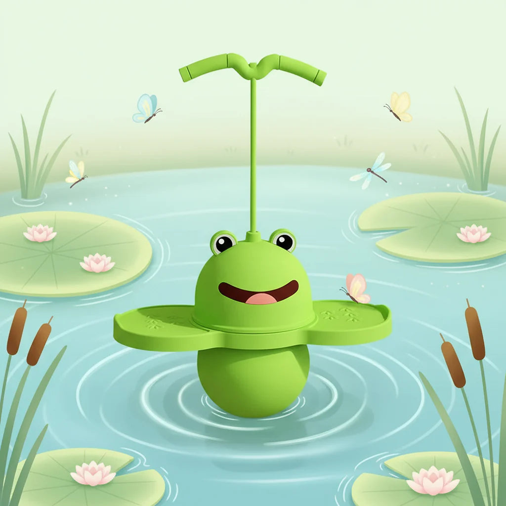PlayLeap – Równowaga i energia – Żaba Pogo Stick