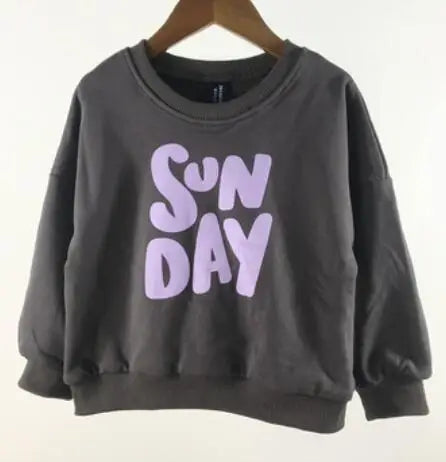 Mini Fashion™ - Sweterek z nadrukami - Odzież dla dzieci