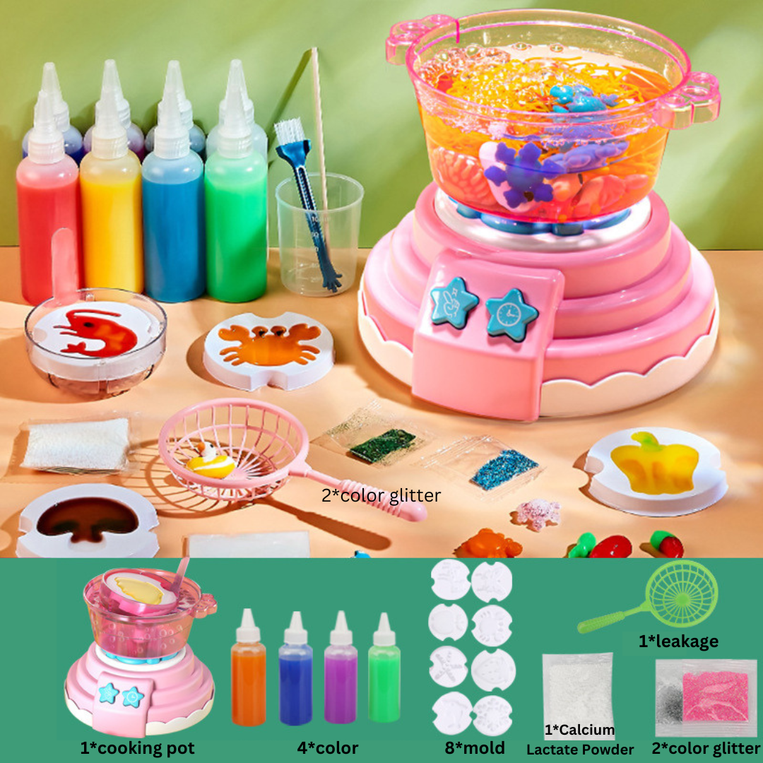 Hotpot Play™ - Zestaw do tworzenia figurek 3D - Kuchenne przygody DIY