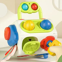 Thumbnail for BusyCube – Inteligentna i zabawna – kostka Montessori Fidget 10 w 1