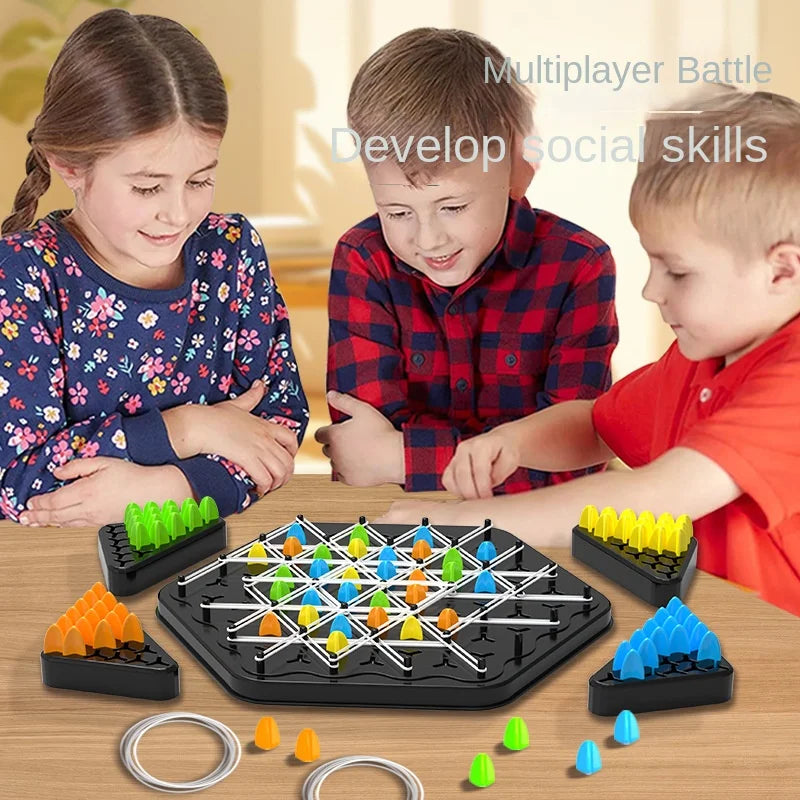 Triangle Tactics™ - Strategiczna gra planszowa - Edukacyjna zabawka