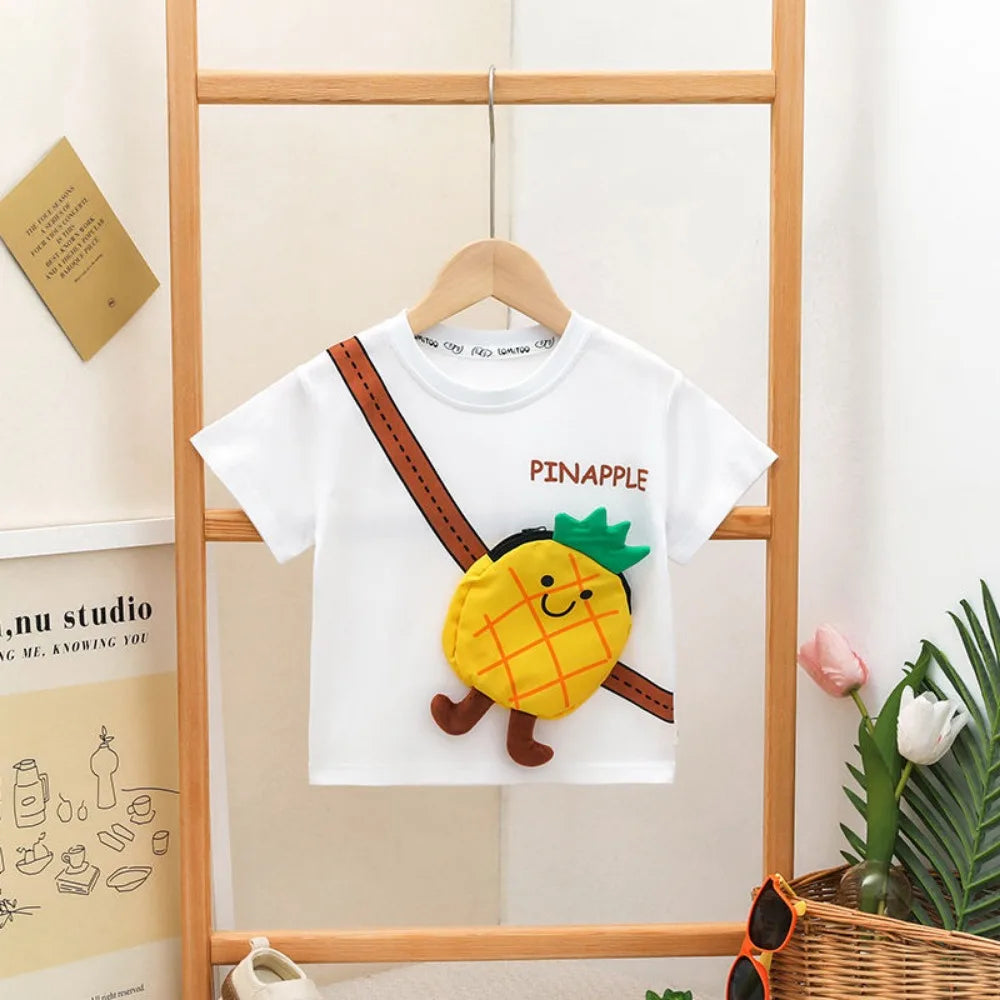 Mini Fashion™ - Koszulka z owocami - Odzież dla dzieci