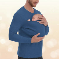 Thumbnail for Kangaroo Pocket Shirt – Komfort i wygoda – koszulka z nosidełkiem dla mężczyzn