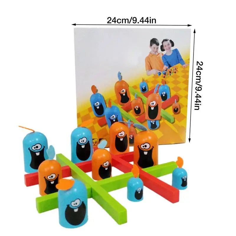Chomp TicTacToe™ - Kółko i krzyżyk - Gra rodzinna