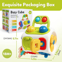 Thumbnail for Exploring Cube™ - Kostka sensoryczna - Edukacyjna zabawka