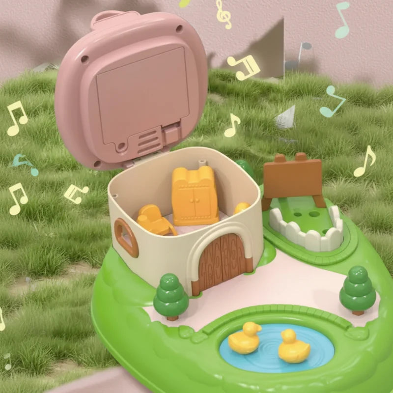 Magnetic Princess Castle – Kreatywne i magiczne – zestaw do zabawy z magnetycznym domkiem dla lalek
