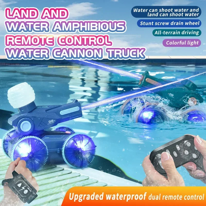 Aqua Racer™ – Podwójna wytrzymałość – Samochód wyścigowy RC amfibia