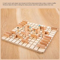 Thumbnail for Wooden Chess Puzzle Game – Strategia i myślenie – gra planszowa