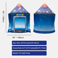 Thumbnail for Rocket Ship Tent™ – Kosmiczny namiot do zabawy - Domek zabaw