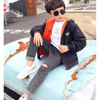 Thumbnail for Reversible Kids Jacket – Wodoodporna i wiatroszczelna – lekka kurtka