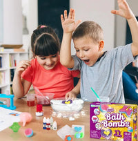Thumbnail for BathBombs – Kolorowe i edukacyjne – zestaw do samodzielnego wykonania kulek musujących do kąpieli