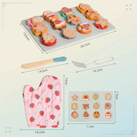 Thumbnail for TinyKitchen – Kreatywne i zabawne – Drewniane ciasteczka do sortowania