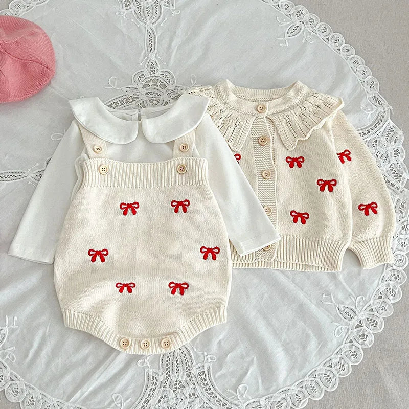 Mini Fashion™ - Zestaw dziecięcy z dzianiny - Odzież dla dzieci
