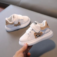 Thumbnail for Bear Sneakers – Wygodne i urocze – dziecięce trampki z motywem misia