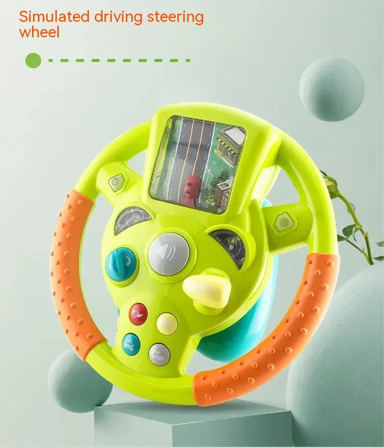 Toy Steering Wheel™ - Zabawkowa kierownica - Zabawka edukacyjna