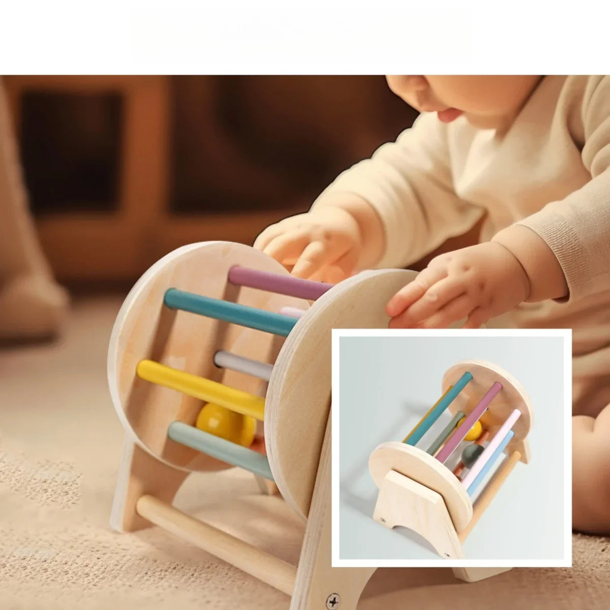 Infant Bell™ - Miękkie dźwięki - instrumenty muzyczne Montessori