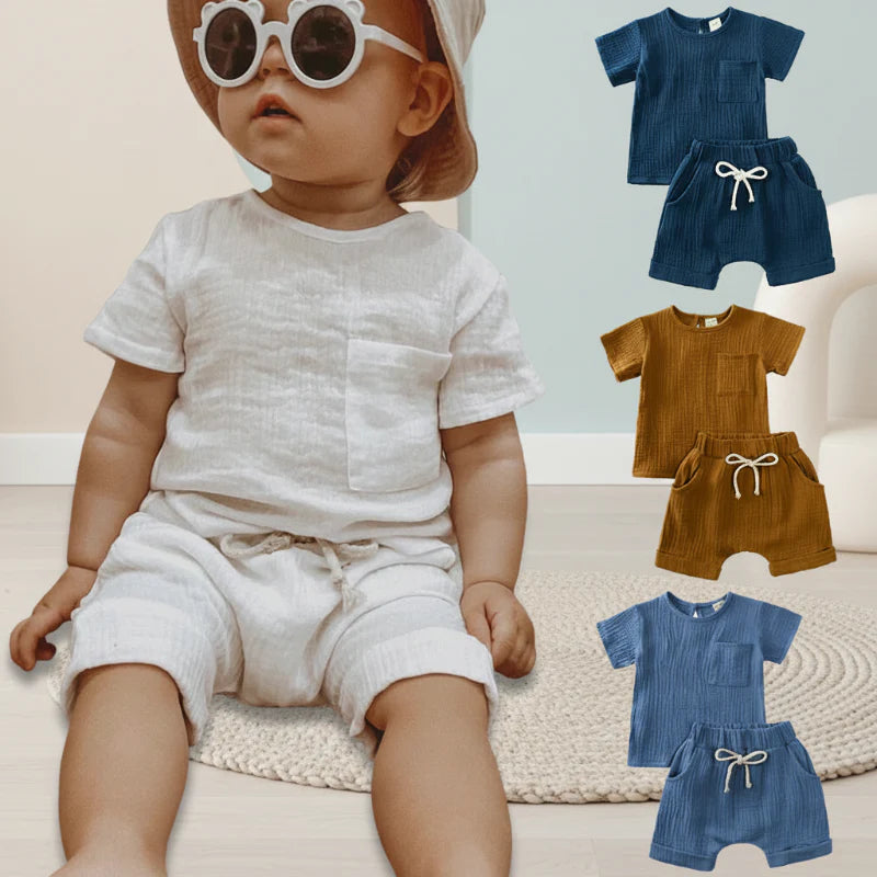 Baby Summer Outfit – Lekkość i wygoda – zestaw odzieżowy