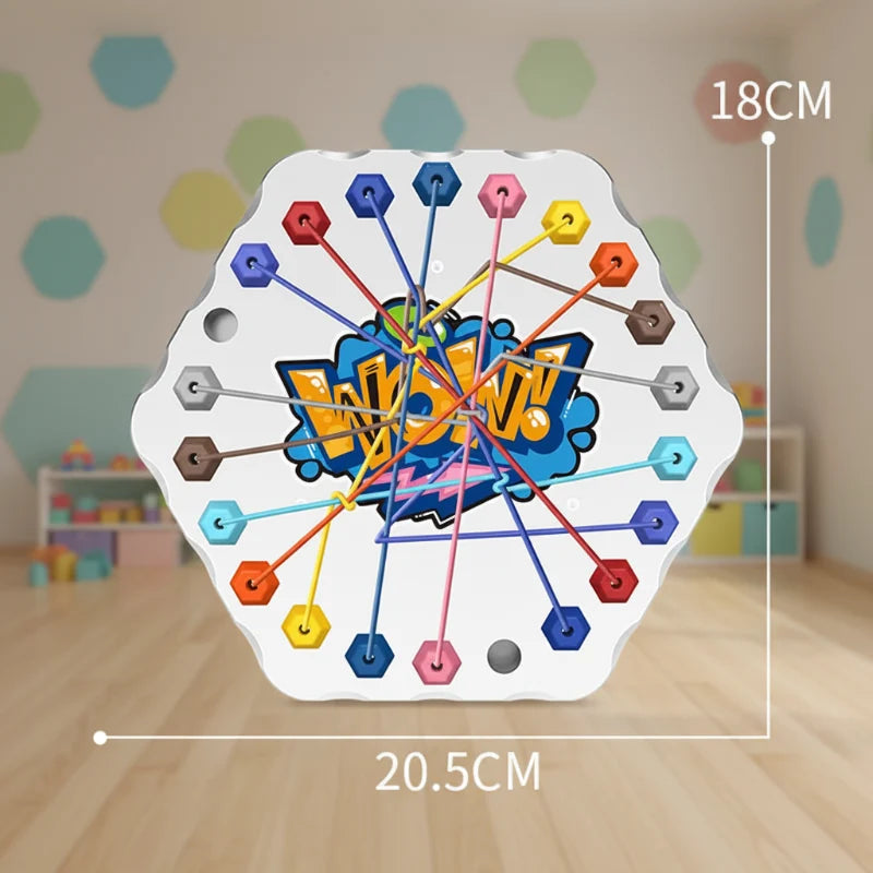 Color Rope Logic Game – Myślenie i interakcja – gra planszowa