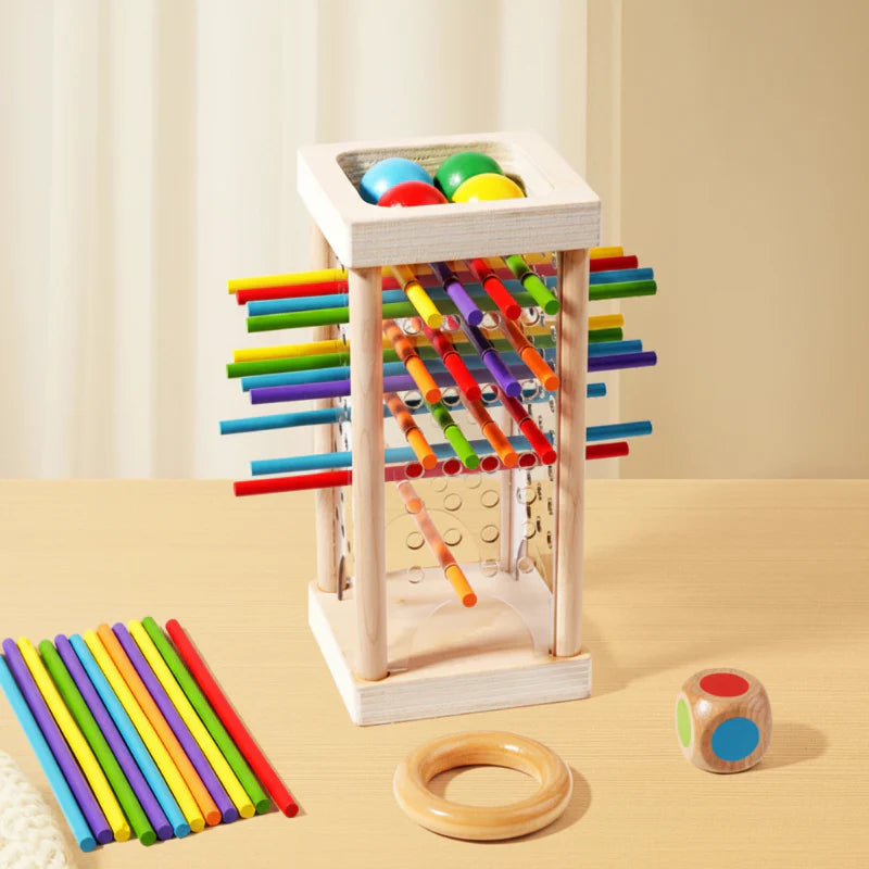 Wooden Stick Battle Game – Myślenie i interakcja – strategiczna gra planszowa