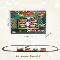 Thumbnail for XmasTrain – Świąteczny i zabawny – elektryczny zestaw kolejowy na Boże Narodzenie