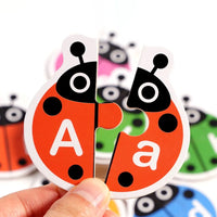 Thumbnail for Wooden Letter Matching Game – Nauka i zabawa – Puzzle z alfabetem