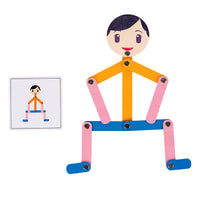 Thumbnail for PlayGrow - Rozwój poprzez zabawę – puzzle Montessori Sportowiec