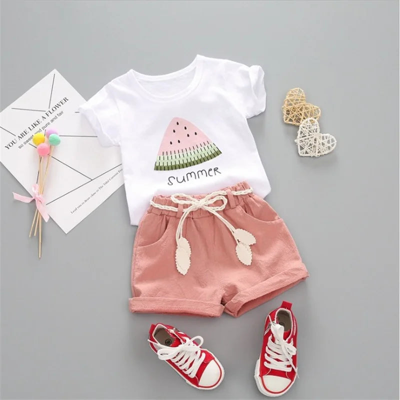 Mini Fashion™ - Letni zestaw dla dzieci - Odzież dziecięca