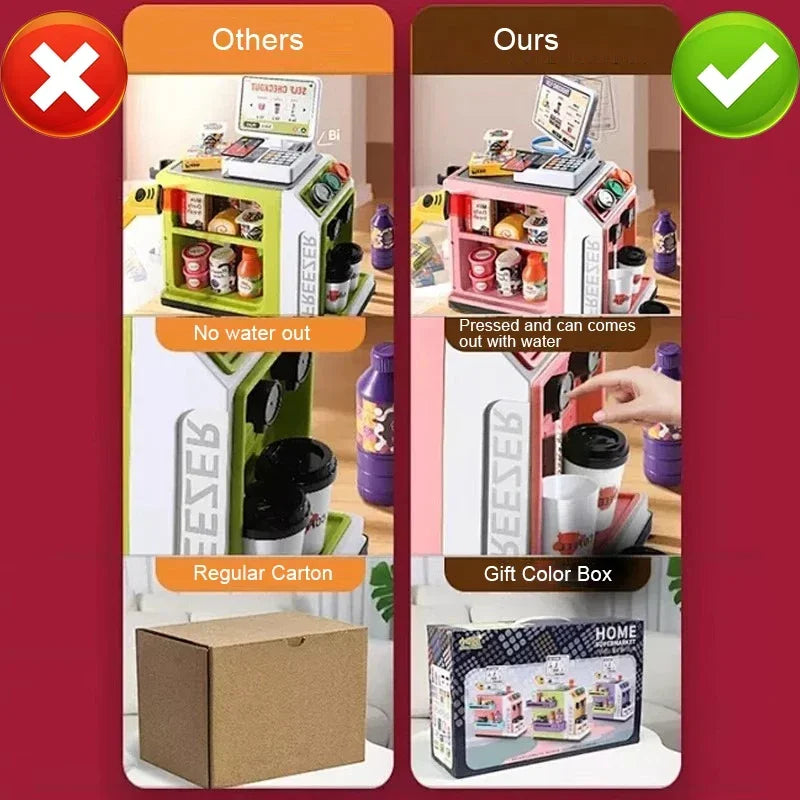 Supermarket Set™ - Zabawkowy sklep - Edukacyjne zabawki