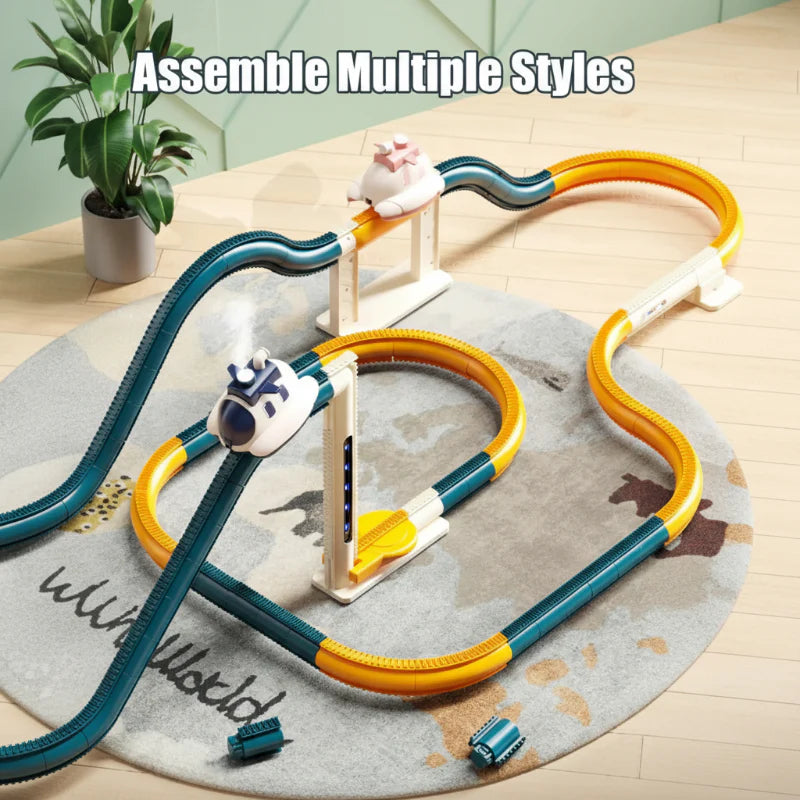 SteamTrack – Interaktywny i fajny – tor kolejki parowej 360°