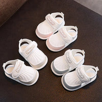 Thumbnail for TinySteps – Oddychające i lekkie – letnie sandałki dla niemowląt z antypoślizgową podeszwą