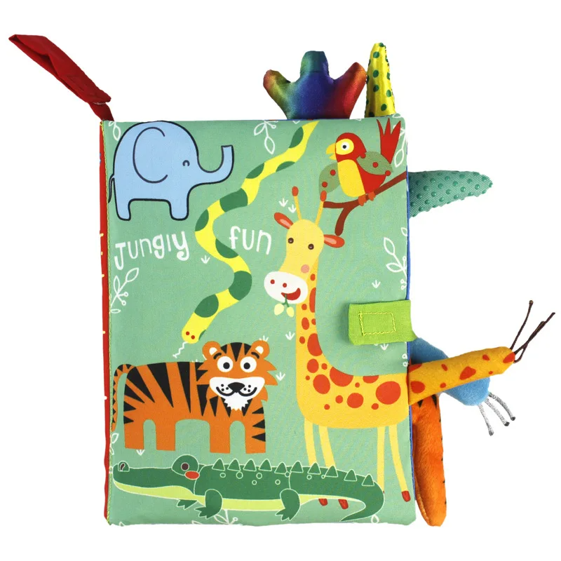 Infant Soft Book™ – Voel & Leer - Sensory Babyboekje