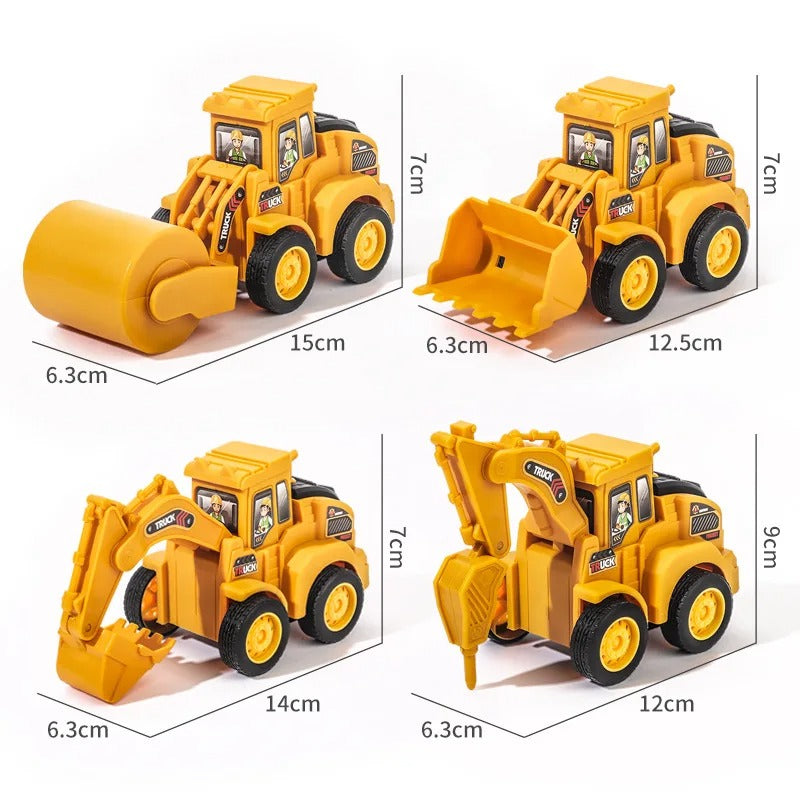 Construction Toy™ - Pojazdy budowlane dla dzieci - Zabawki budowlane