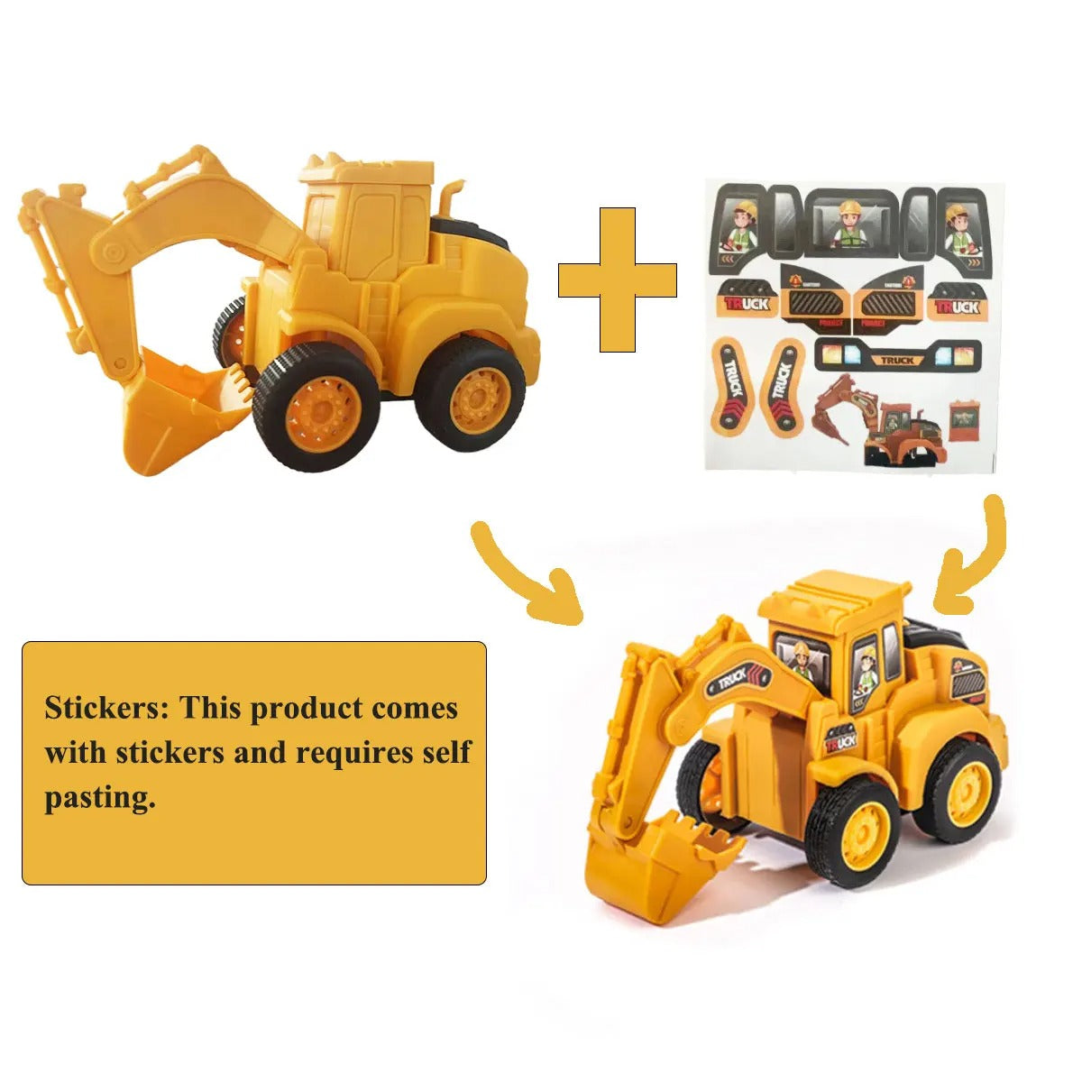 Construction Toy™ - Pojazdy budowlane dla dzieci - Zabawki budowlane