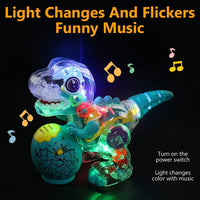 Thumbnail for Luminous Dino Toy™  -  Muzyczny dinozaur - Zabawka dla dzieci