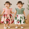 Garden Dress – Lato i świeżość – sukienka w kwiaty dla dziewczynek