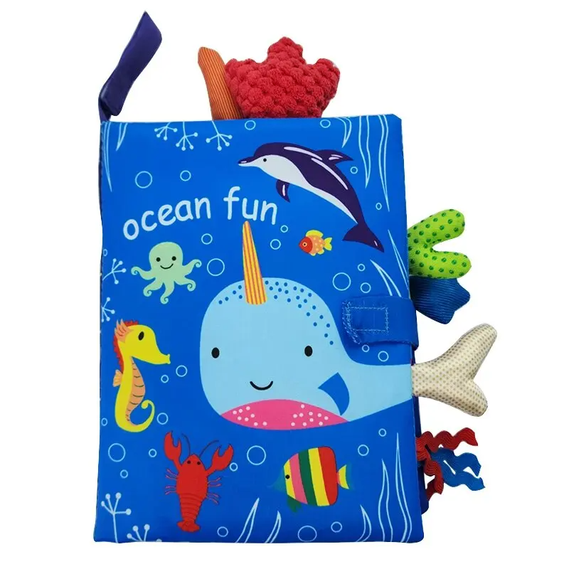 Infant Soft Book™ – Voel & Leer - Sensory Babyboekje