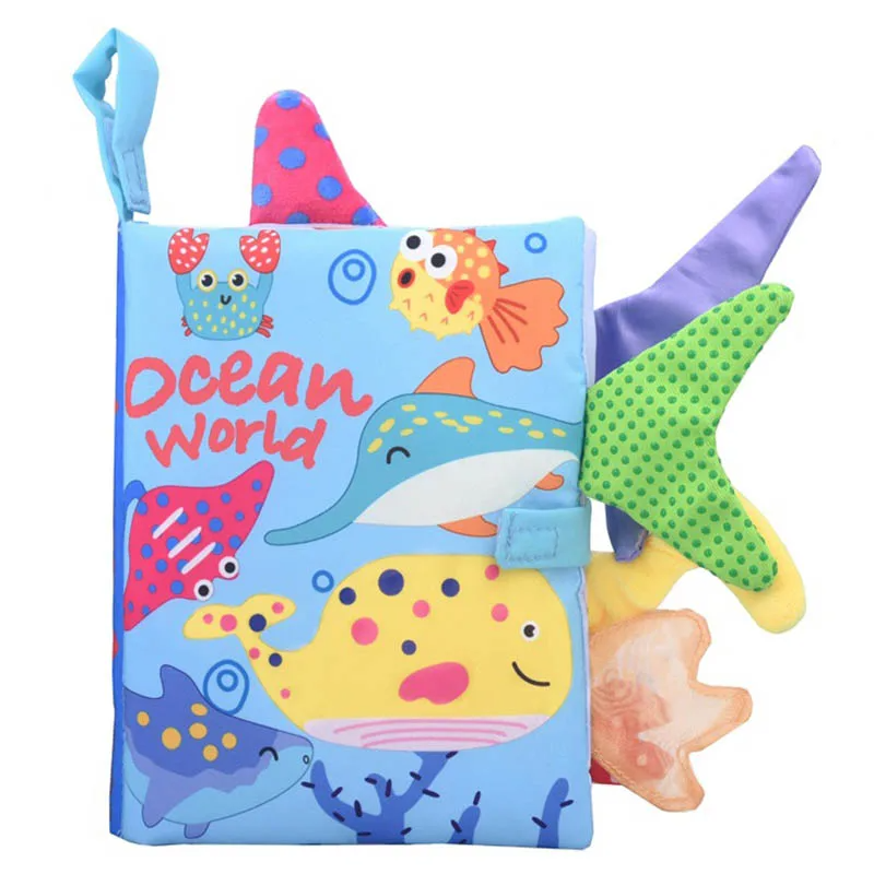Infant Soft Book™ – Voel & Leer - Sensory Babyboekje