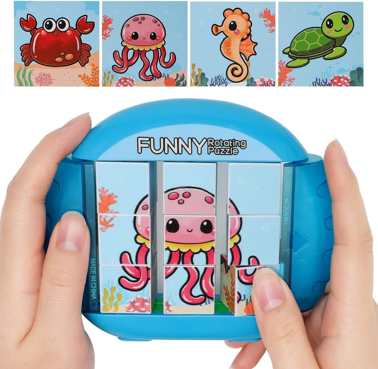 Twisty Puzzle™ - Puzzle obrotowe - Układanka dla dzieci