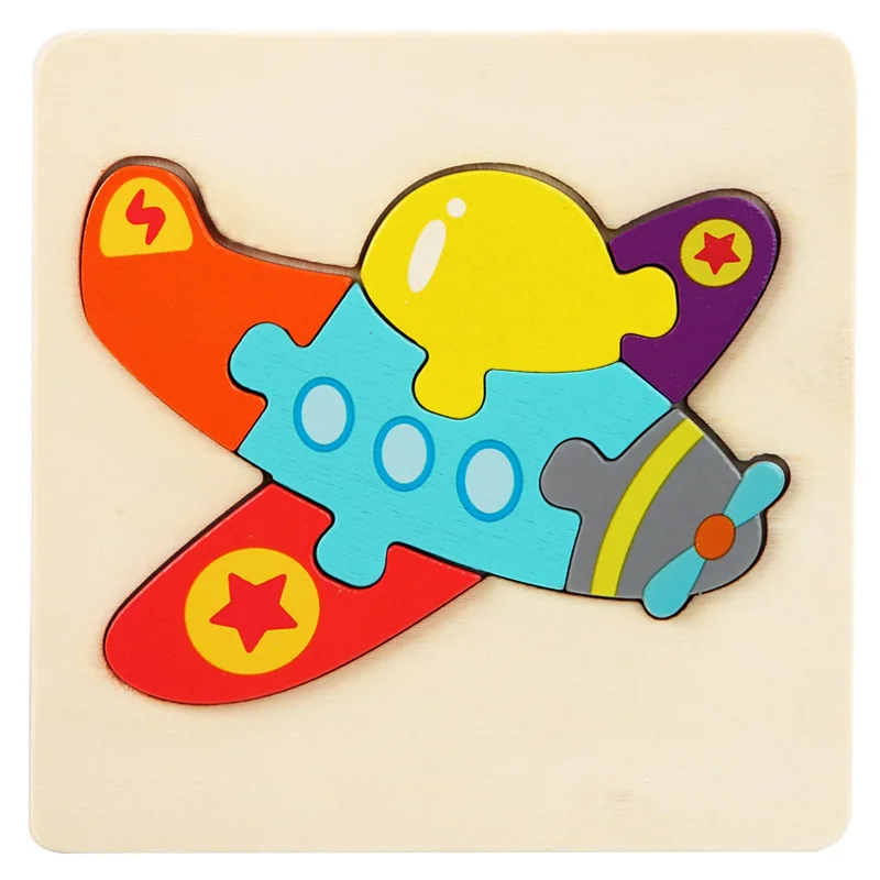 3D Wooden Puzzle™ - Drewniana układanka - Zabawka edukacyjna