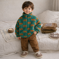 Thumbnail for Mini Fashion™  – Wyjątkowo miękka i ciepła – polarowa kamizelka z motywem misiów