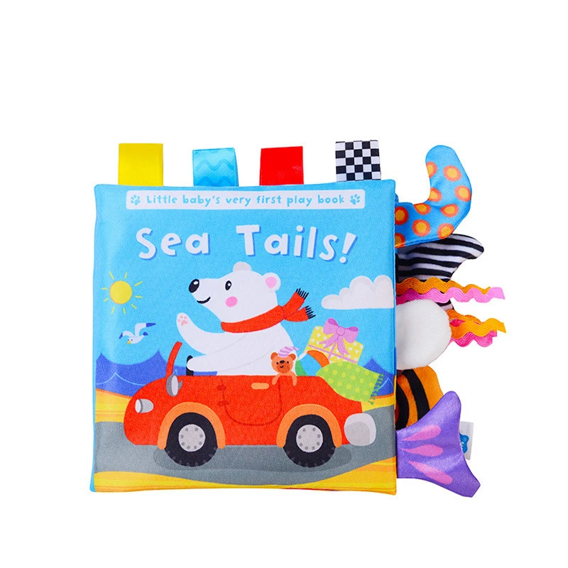 Infant Soft Book™ – Voel & Leer - Sensory Babyboekje