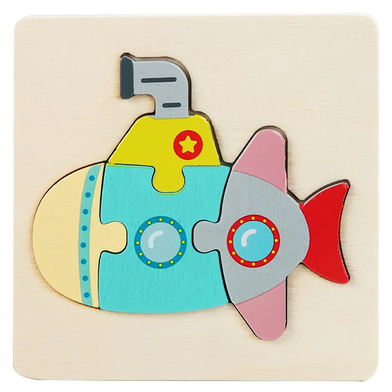3D Wooden Puzzle™ - Drewniana układanka - Zabawka edukacyjna