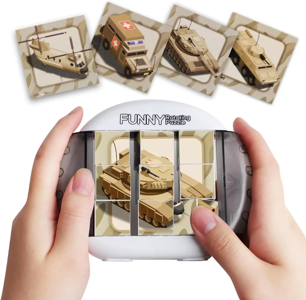 Twisty Puzzle™ - Puzzle obrotowe - Układanka dla dzieci