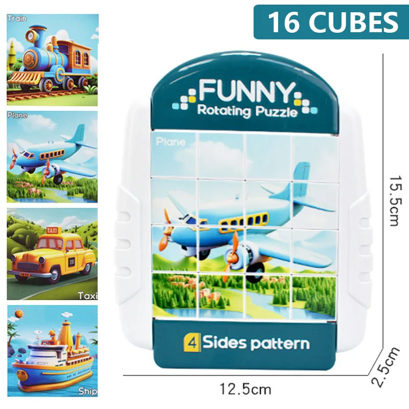 Twisty Puzzle™ - Puzzle obrotowe - Układanka dla dzieci