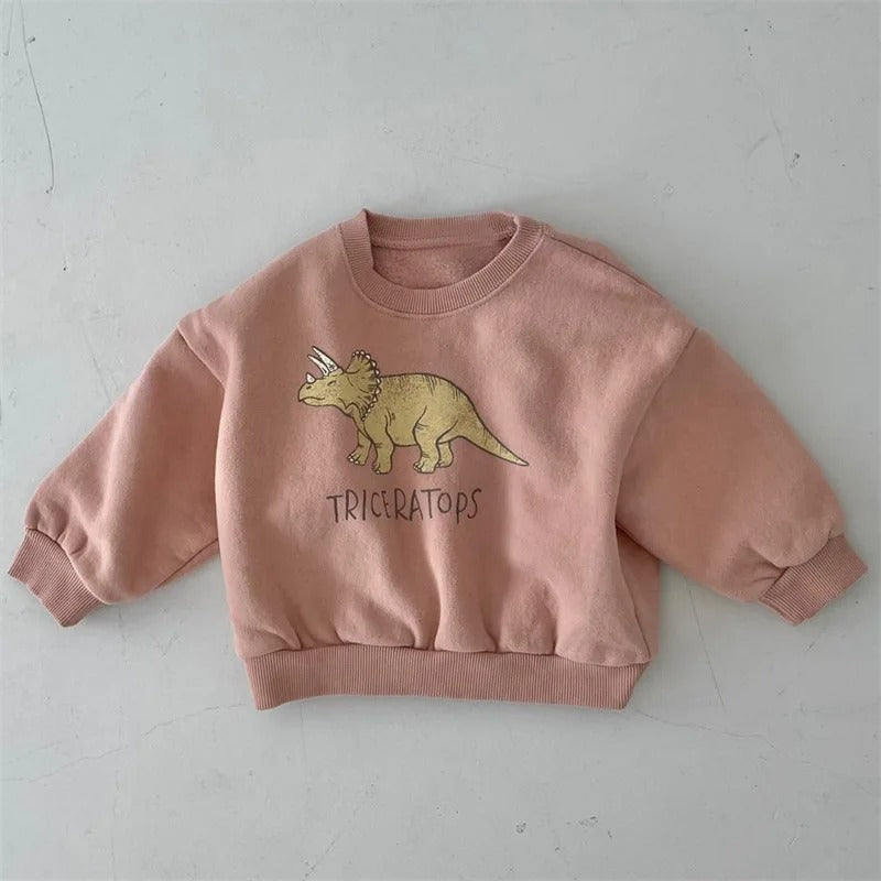 Mini Fashion™ - Sweter dziecięcy z dinozaurem - Odzież dla dzieci