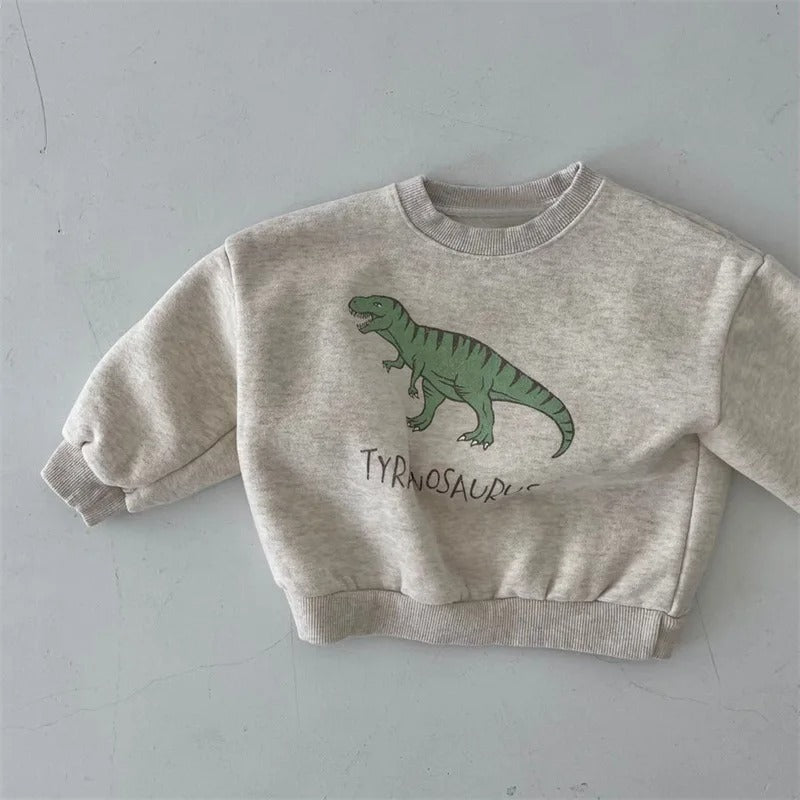 Mini Fashion™ - Sweter dziecięcy z dinozaurem - Odzież dla dzieci